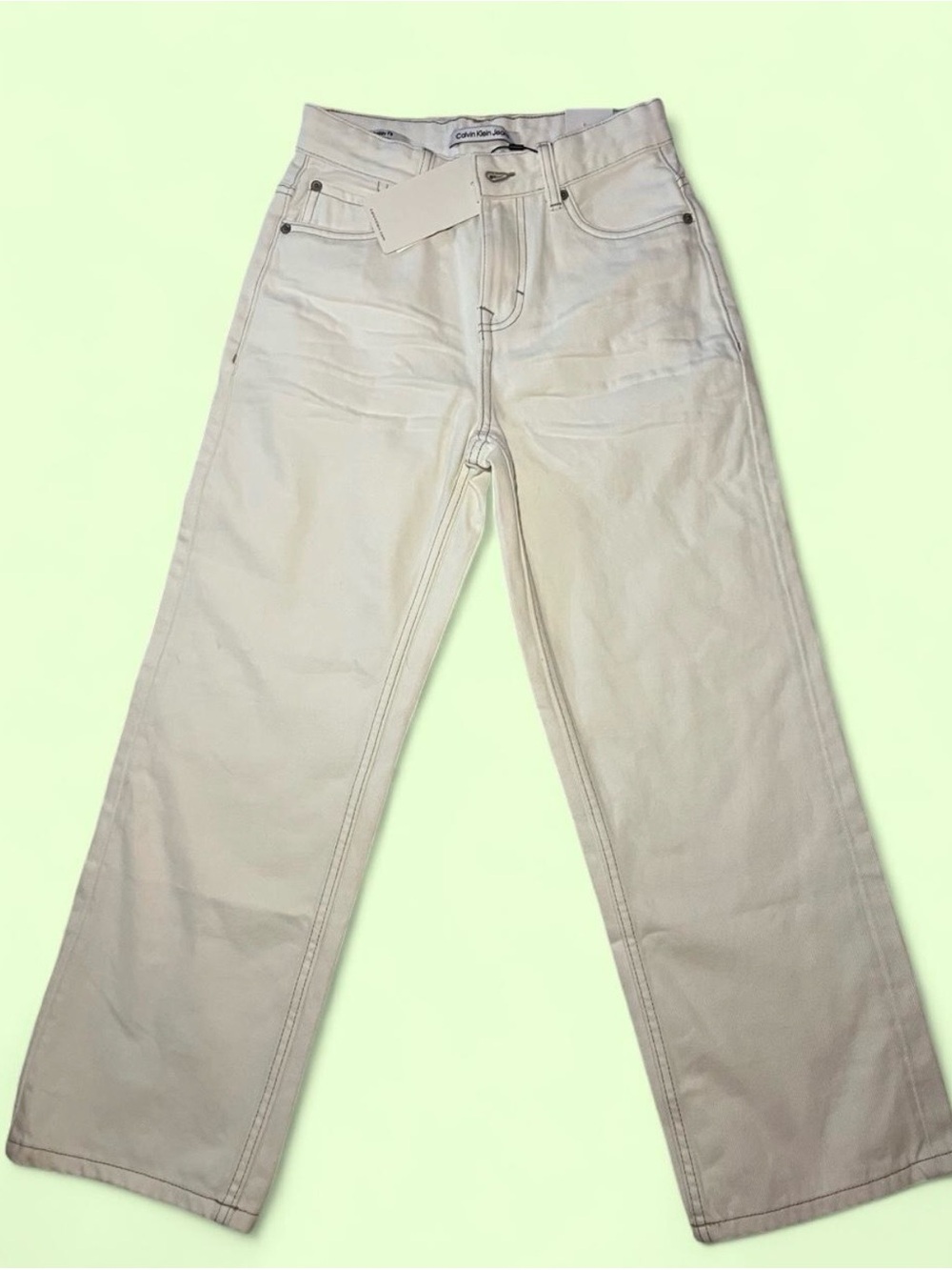 Women’s White Calvin Klein Jeans NWT